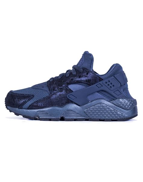 nike huarache zwart met blauw|Nike Huaraches .